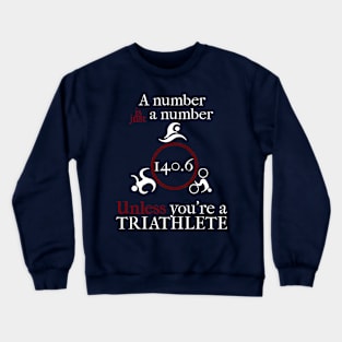 Inspirational Full Triathlon 140.6 Crewneck Sweatshirt